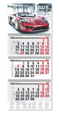 Календарь с машиной на 2019 год